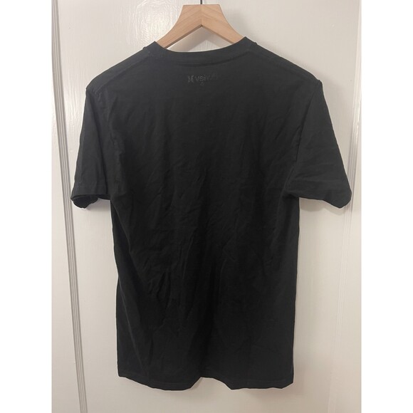 Hurley Surf Co. Men's Black Blue Cotton Graphic T Shirt Size M (18" pit to pit) - Picture 2 of 7
